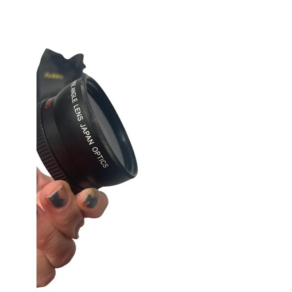 Wide Angle High Definition Lens with Macro Black 58mm W/ Focus Pouch